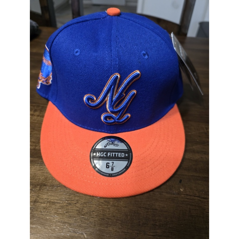 Headgear Classics New York Lincoln Giants Fitted Hat 6 7/8 Negro League NWT